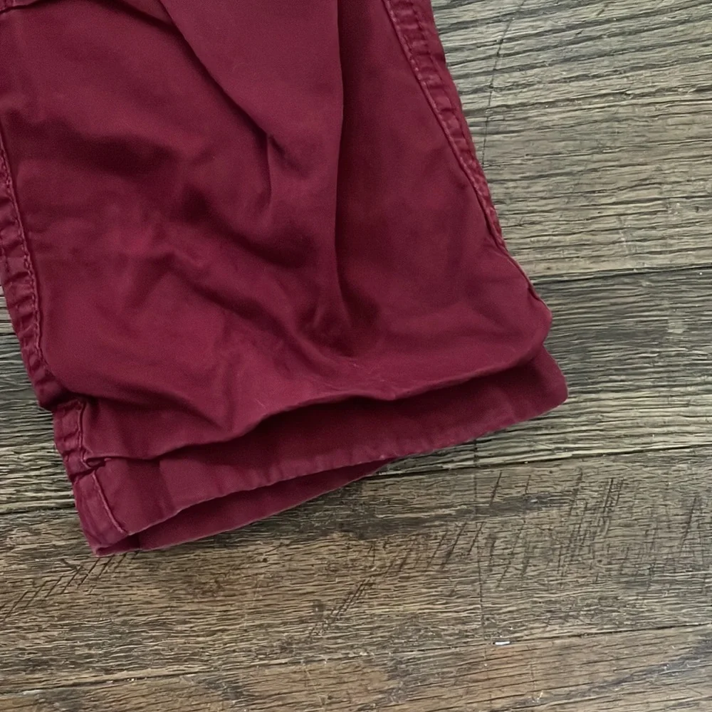 Red cargo pants boys Hanna Andersson